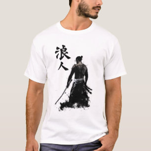 Samurai Spirit Traditional Japanese Art T-Shirt