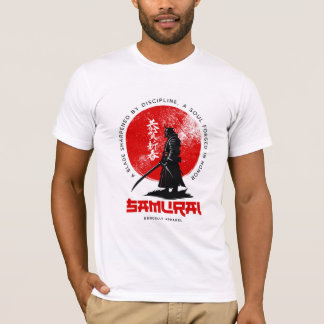Samurai Spirit – Warrior of Discipline and Honour T-Shirt