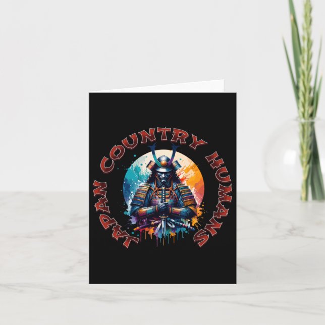 Samurai Spirit - Warrior’s Honour Sticker  Card (Front)