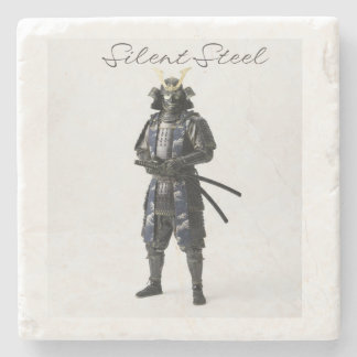 Samurai stone coaster