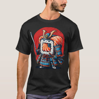 Samurai Sushi Japanese Warrior Class Shogun T-Shirt