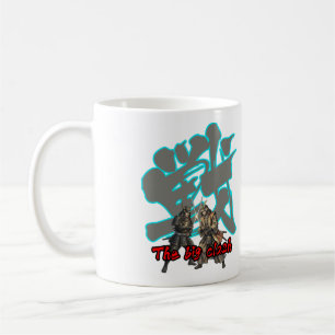 Samurai Sword Clash Japanese Warrior Art Coffee Mug