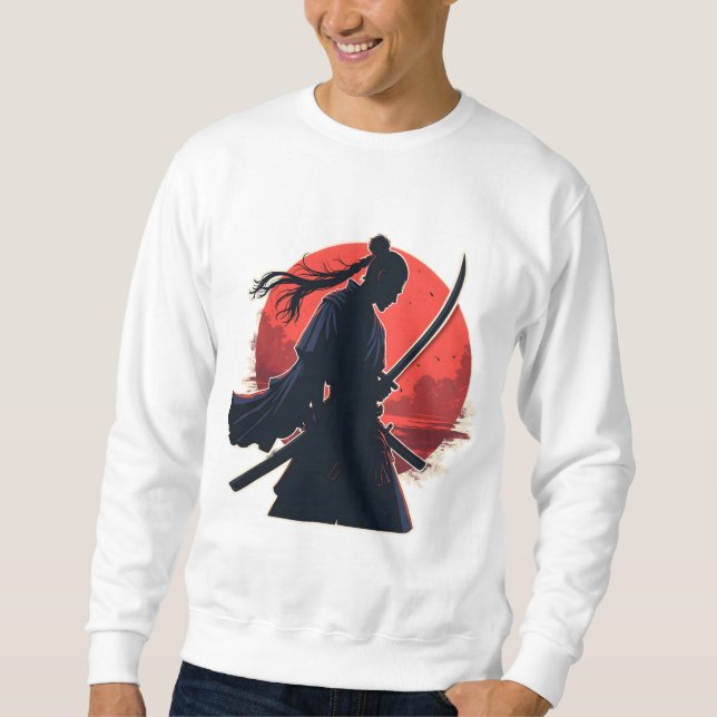 Samurai sword sweatshirt (Front)