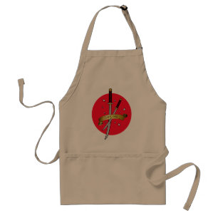 Samurai Sword Tattoo Standard Apron