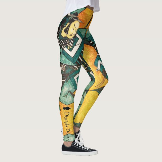 Samurai Swordsman spats Leggings (Right)