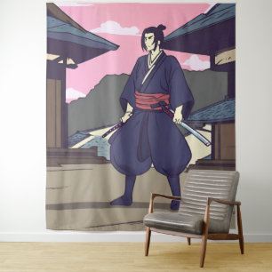 samurai tapestry