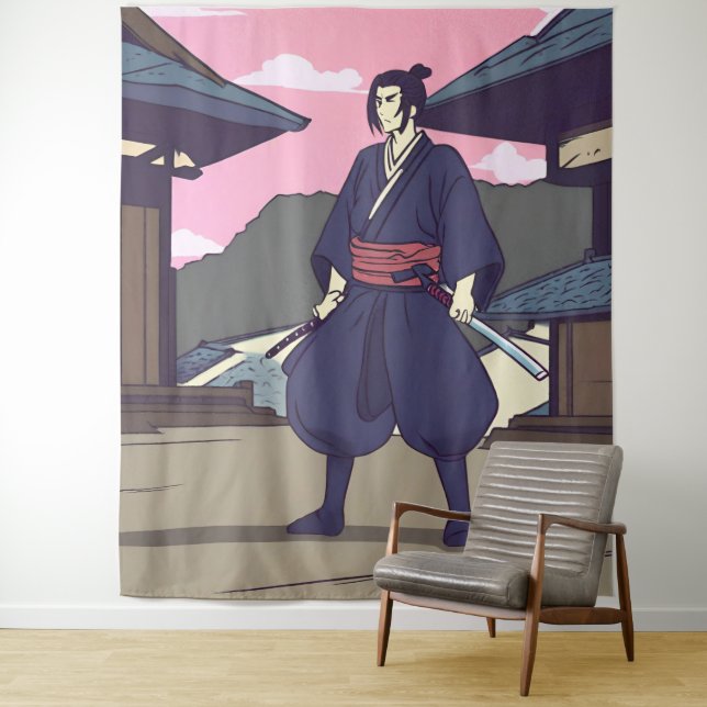 samurai tapestry (In Situ)