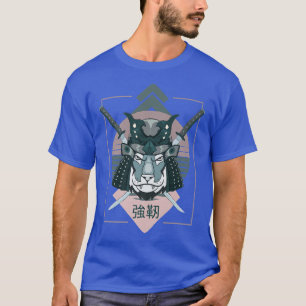 Samurai Tiger, Pastel Aesthetic, Japanese Culture, T-Shirt