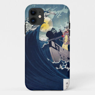 Samurai to Calm the Rough Seas, Yoshitoshi iPhone 11 Case