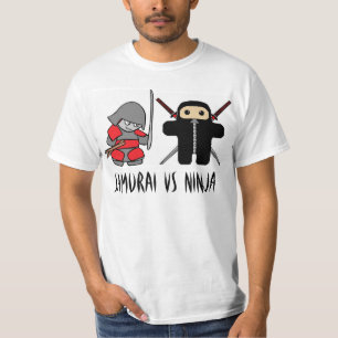 Samurai Vs Ninja T-Shirt