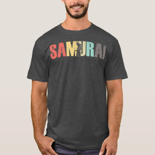 Samurai Warrior Armour Japanese Fighter  Samurai   T-Shirt