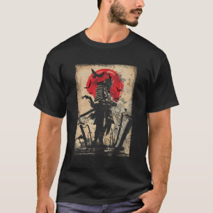 Samurai Warrior Bushido Code Japanese Swordsmen T-Shirt