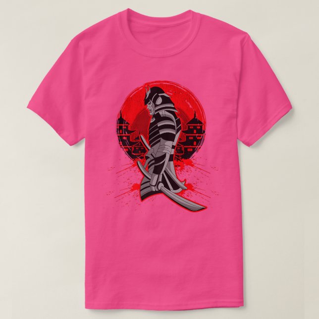 Samurai Warrior Bushido Code Japanese Swordsmen Vi T-Shirt (Design Front)