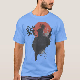 Samurai Warrior Code Bushido Japanese Kanji MAKOTO T-Shirt