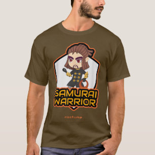 Samurai Warrior Costume  (2) T-Shirt