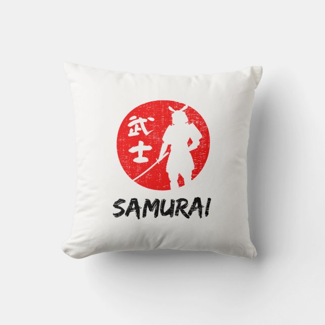 Samurai Warrior  Cushion (Front)