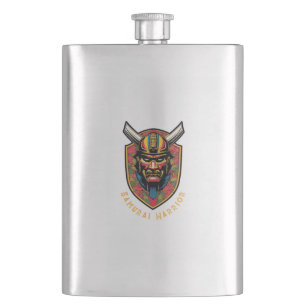 Samurai Warrior Flask