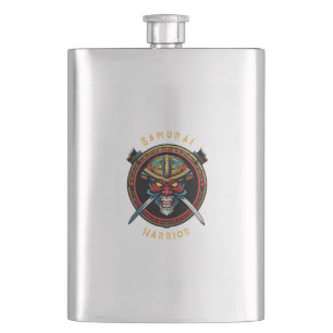 Samurai Warrior Flask