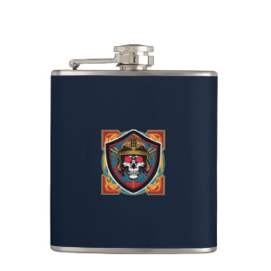 Samurai Warrior Flask