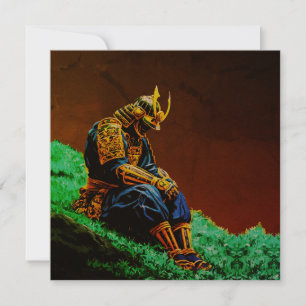 Samurai Warrior in Golden Armour – Epic Japanese