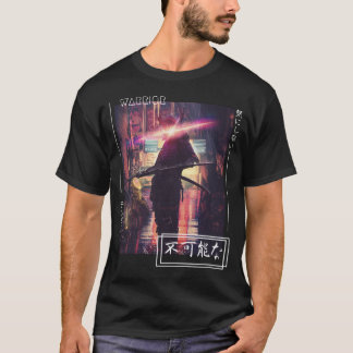 Samurai Warrior Japanese Cyberpunk Streetwear T-Shirt