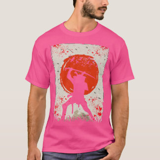 Samurai Warrior Japanese Swordsman  T-Shirt