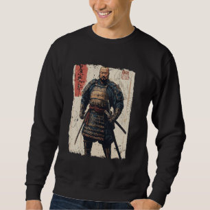 Samurai Warrior Japanese Ukiyo-e Artwork Samurai Sweatshirt