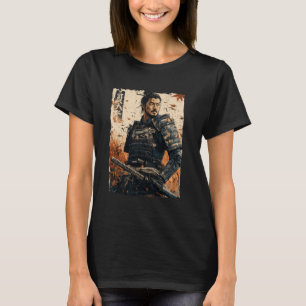Samurai Warrior Japanese Ukiyo e Artwork Samurai T-Shirt