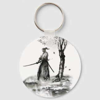 Samurai warrior keychain