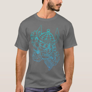 Samurai Warrior Mask, Hannya Oni Mask Japan Anime  T-Shirt