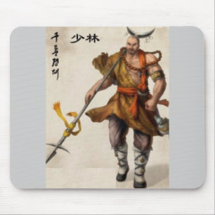 samurai warrior mouse mat