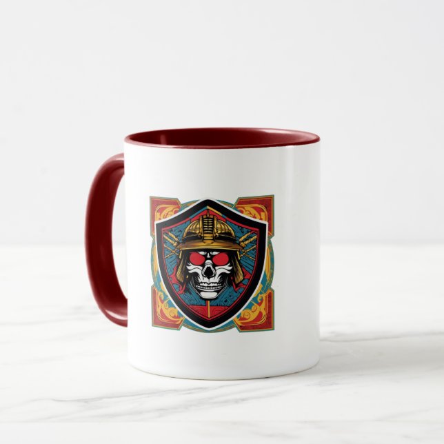Samurai Warrior Mug (Front Left)
