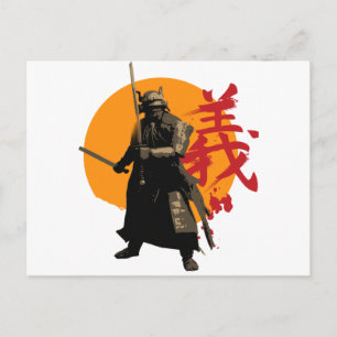Samurai Warrior Postcard