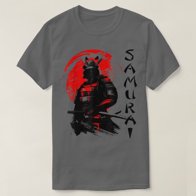 Samurai warrior , Samurai fighter T  T-Shirt (Design Front)