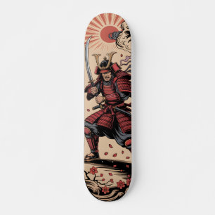 Samurai warrior Skateboard