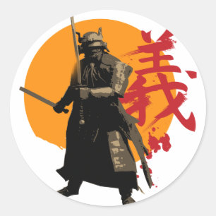 Samurai Warrior Sticker