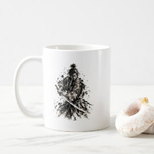 Samurai Warrior – Sumi-e Coffee Mug