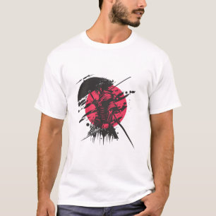 Samurai Warrior T-Shirt   Japanese Bushido Art*