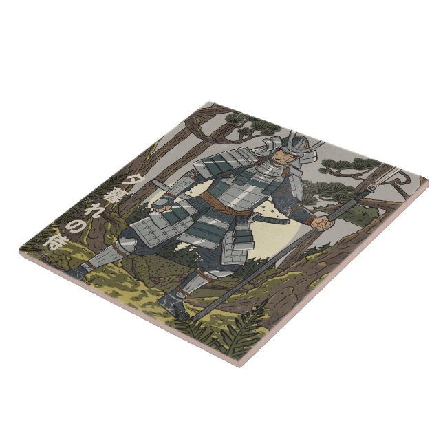 Samurai Warrior  Tile (Side)