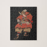 Samurai Warrior Vintage Japanese Art Jigsaw Puzzle<br><div class="desc">Samurai warrior vintage print,  great gift for oriental culture lovers.</div>