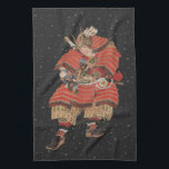 Samurai Warrior Vintage Japanese Art Tea Towel<br><div class="desc">Samurai warrior vintage print,  great gift for oriental culture lovers.</div>