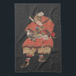 Samurai Warrior Vintage Japanese Art Tea Towel<br><div class="desc">Samurai warrior vintage print,  great gift for oriental culture lovers.</div>