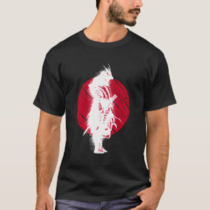 Samurai With Japanese Samurai And Samurai Bushido T-Shirt