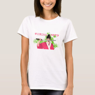 Samurai woman's T-shirt