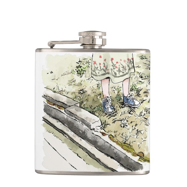 Samuyaji Hip Flask (Front)