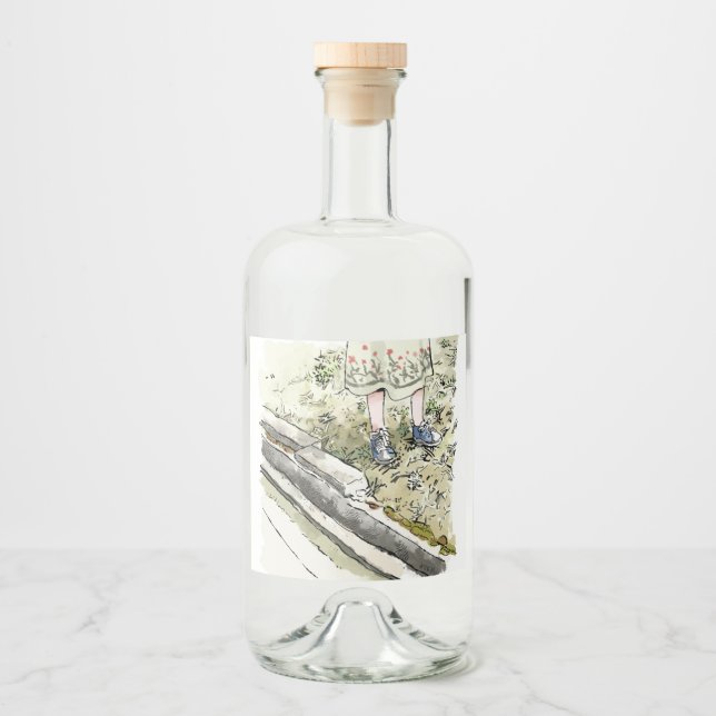 Samuyaji Liquor Bottle Label (Front)