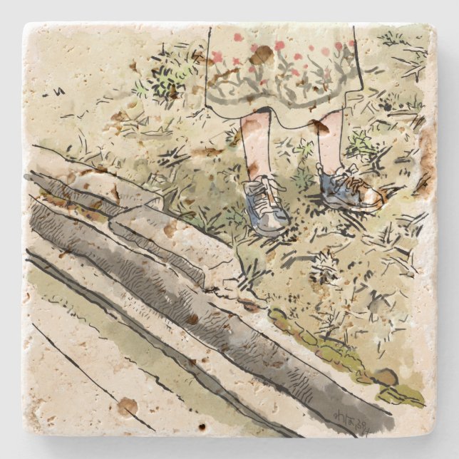 Samuyaji Stone Coaster (Front)