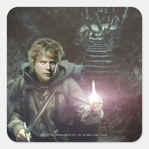Samwise and SHELOB™ Square Sticker