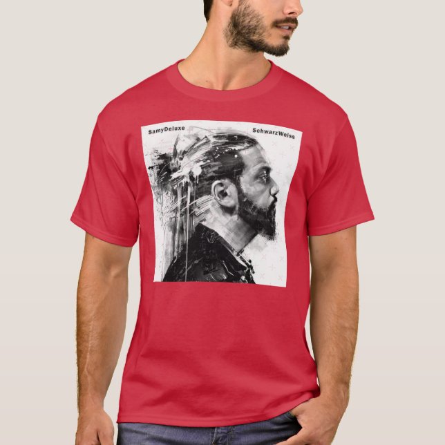 Samy Delue SchwarzWeiss album 2011 T-Shirt (Front)