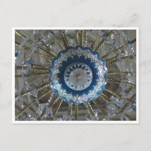san agustin chandelier postcard